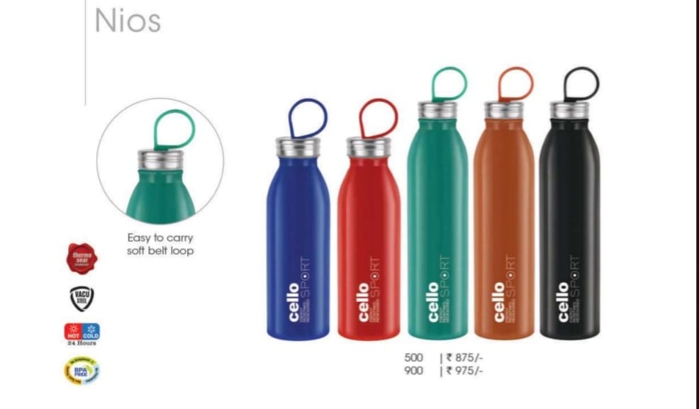 cello nios bottle